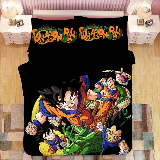 Dragon Ball Z 2220 Duvet Cover and Pillowcase Set Bedding Set