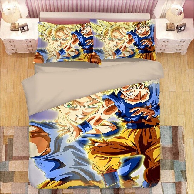 Dragon Ball Z 2222 Duvet Cover and Pillowcase Set Bedding Set