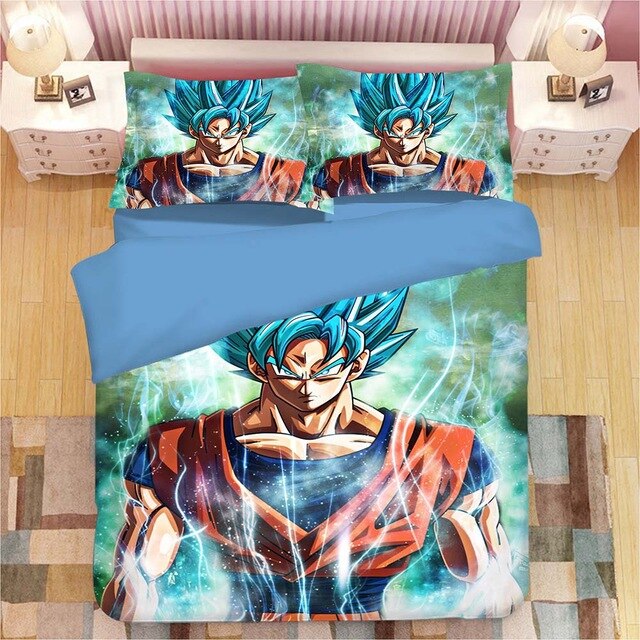 Dragon Ball Z 2226 Duvet Cover and Pillowcase Set Bedding Set