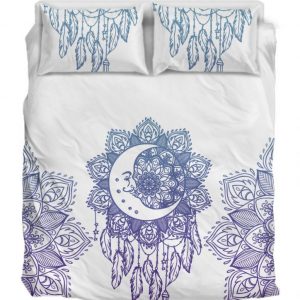 Dream Moon Duver Duvet Cover and Pillowcase Set Bedding Set