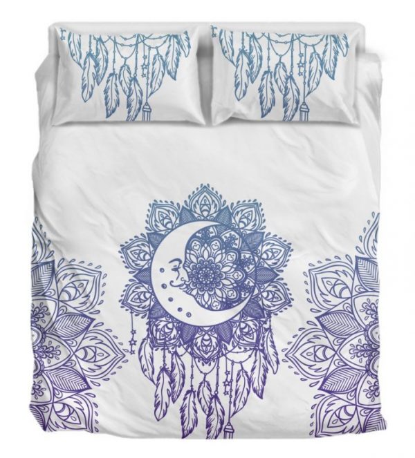 Dream Moon Duver Duvet Cover and Pillowcase Set Bedding Set