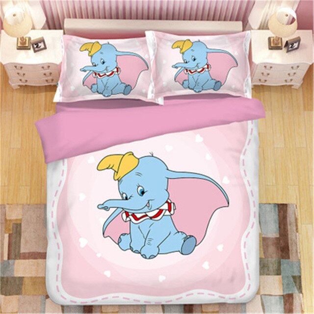 Dumbo Disney 221 Duvet Cover and Pillowcase Set Bedding Set