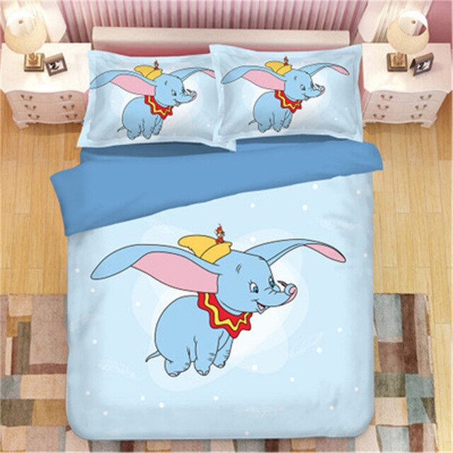 Dumbo Disney 230 Duvet Cover and Pillowcase Set Bedding Set