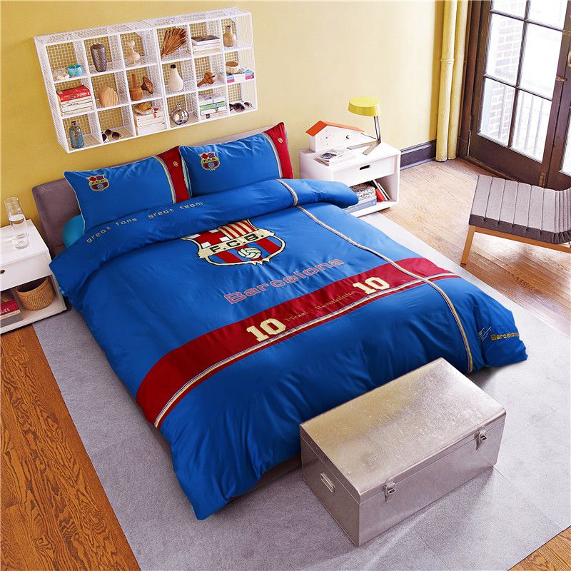 FC Barcelona Duvet Cover and Pillowcase Set Bedding Set 942