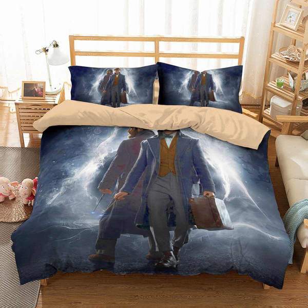 Fantastic Beasts 3 Duvet Cover and Pillowcase Set Bedding Set