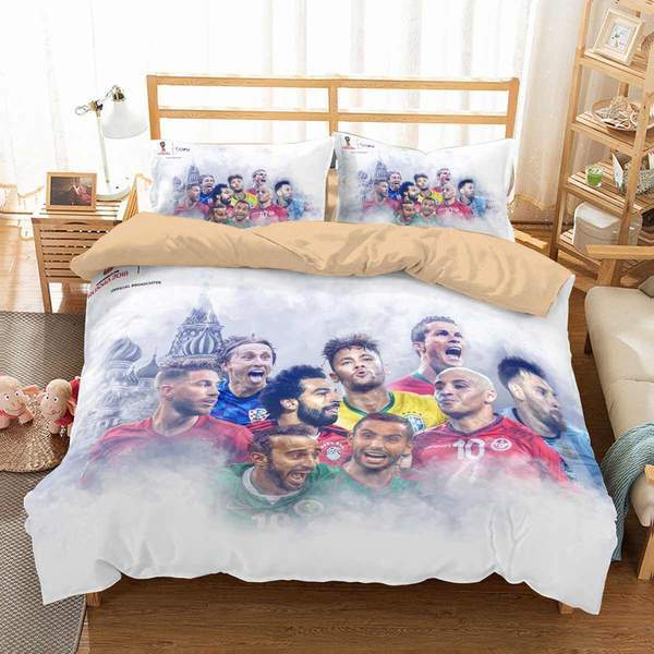 Fifa 2019 Duvet Cover and Pillowcase Set Bedding Set