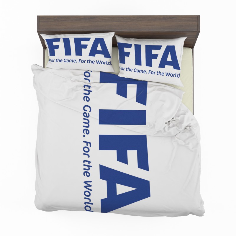 Fifa Foot Ball Duvet Cover and Pillowcase Set Bedding Set