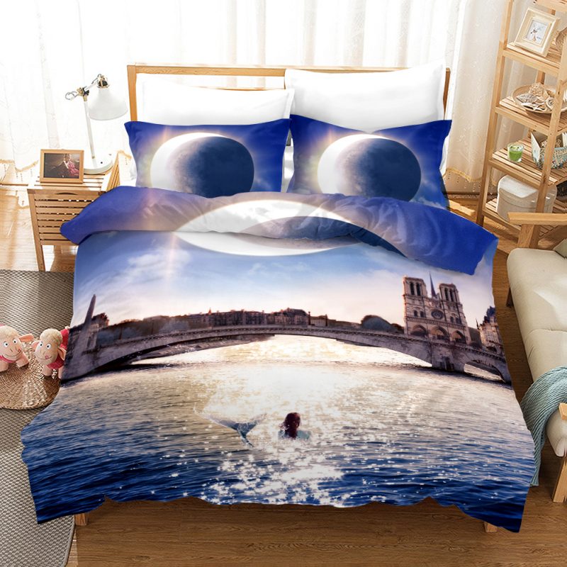 Film Character 2 Duvet Cover and Pillowcase Set Bedding Set