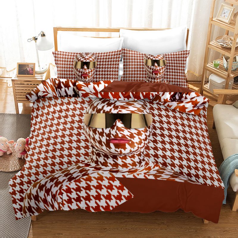 Film Character 4 Duvet Cover and Pillowcase Set Bedding Set