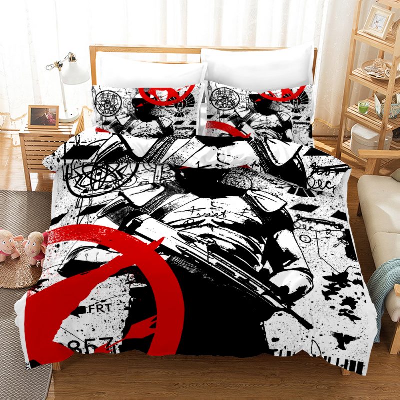 Film Character 5 Duvet Cover and Pillowcase Set Bedding Set