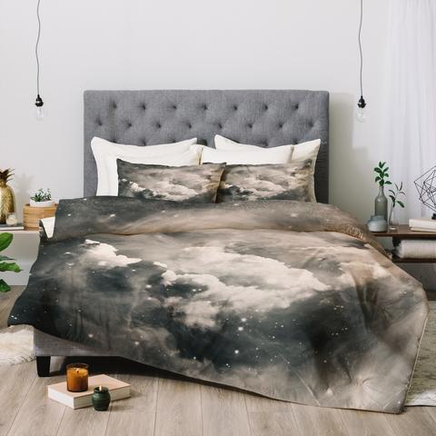 Find Me Among The Stars Duvet Cover and Pillowcase Set Bedding Set