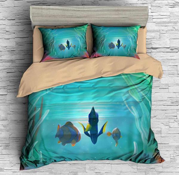 Finding Dory 1 Duvet Cover and Pillowcase Set Bedding Set