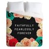 Forever Duvet Cover and Pillowcase Set Bedding Set