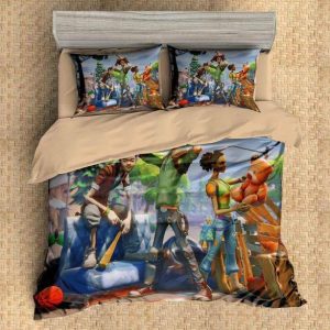 Fortnite 2 Duvet Cover and Pillowcase Set Bedding Set 654