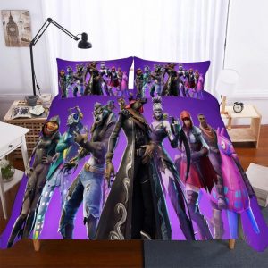 Fortnite 7 Duvet Cover and Pillowcase Set Bedding Set 553