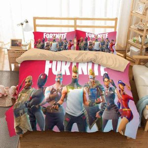 Fortnite 9 Duvet Cover and Pillowcase Set Bedding Set