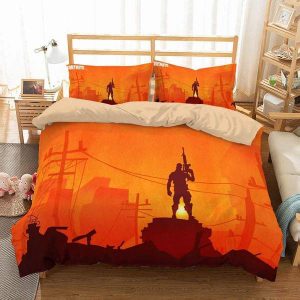 Fortnite Duvet Cover and Pillowcase Set Bedding Set 617