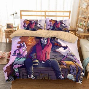 Fortnite Duvet Cover and Pillowcase Set Bedding Set 720