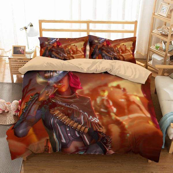 Fortnite Duvet Cover and Pillowcase Set Bedding Set 747