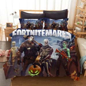 Fortnite Duvet Cover and Pillowcase Set Bedding Set 853