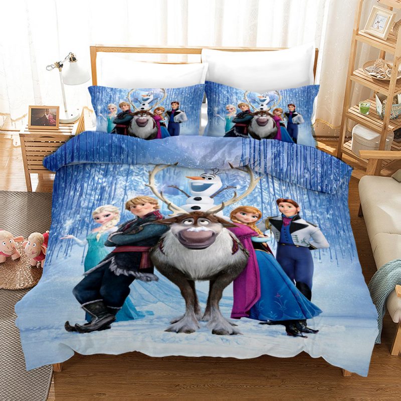 Frozen2 Duvet Cover and Pillowcase Set Bedding Set