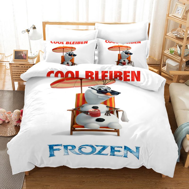 Frozen5 Duvet Cover and Pillowcase Set Bedding Set