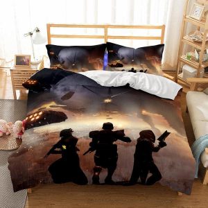 Game Destiny2 Printed s Duvet Cover and Pillowcase Set Bedding Set