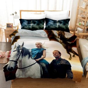 Game Of Thrones 1 Duvet Cover and Pillowcase Set Bedding Set