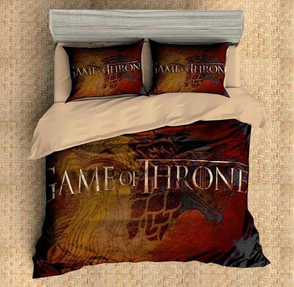 Game Of Thrones Duvet Cover and Pillowcase Set Bedding Set 468