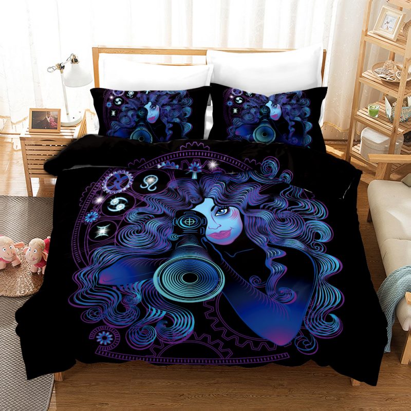 Gemini Duvet Cover and Pillowcase Set Bedding Set