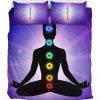 Glowing Chakra Duver Duvet Cover and Pillowcase Set Bedding Set 891