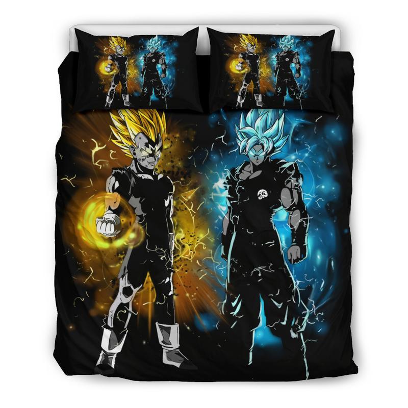 Goku Vegeta Duvet Cover and Pillowcase Set Bedding Set 21