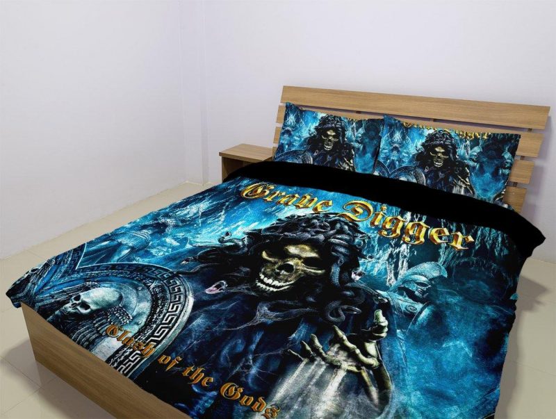 Grave Digger Duvet Cover and Pillowcase Set Bedding Set