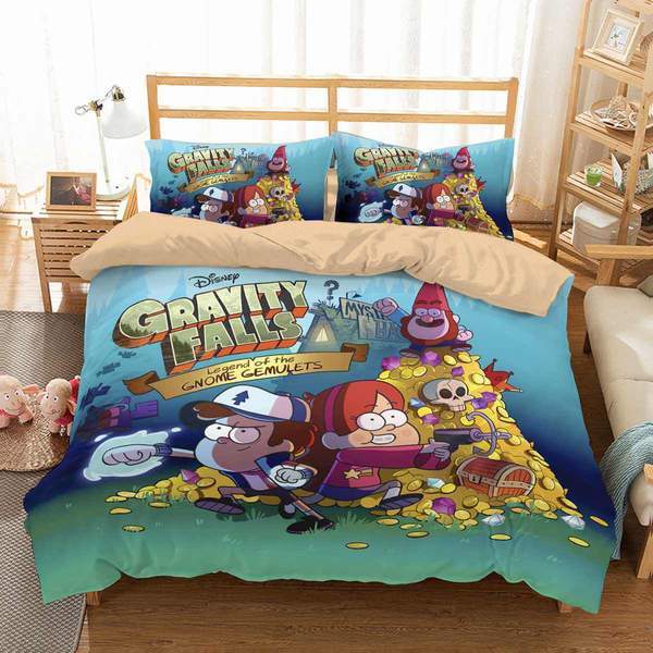 Gravity Falls Duvet Cover and Pillowcase Set Bedding Set