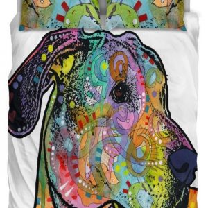 Great Dane Duvet Cover and Pillowcase Set Bedding Set