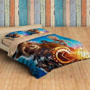 Guardians Of The Galaxy 3 Duvet Cover and Pillowcase Set Bedding Set