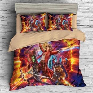 Guardians Of The Galaxy 6 Duvet Cover and Pillowcase Set Bedding Set