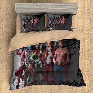 Guardians Of The Galaxy 8 Duvet Cover and Pillowcase Set Bedding Set