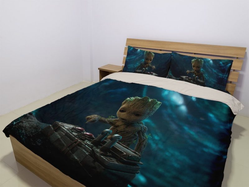 Guardians Of The Galaxy Duvet Cover and Pillowcase Set Bedding Set 111