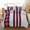 Gucci 1 Duvet Cover and Pillowcase Set Bedding Set 828