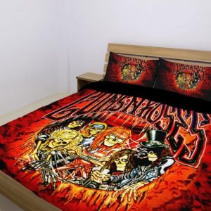 Gun N’ Roses Duvet Cover and Pillowcase Set Bedding Set