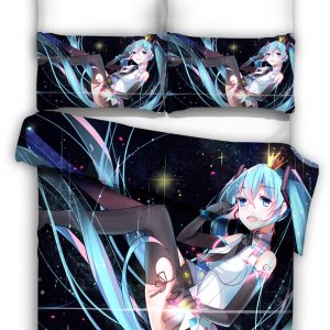 Hatsune Miku 6 Duvet Cover and Pillowcase Set Bedding Set