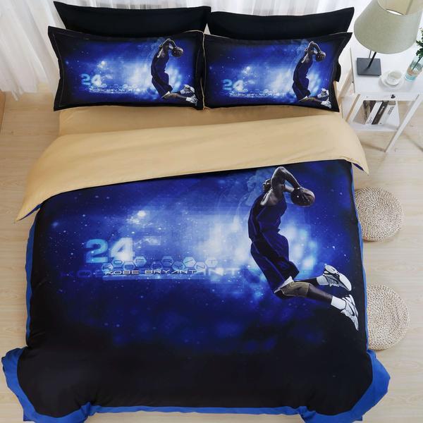 High Quality Kobe Bryant Duvet Cover and Pillowcase Set Bedding Set