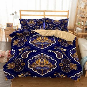 Home Supplies Bohemian Themed Print Of 3 s Of ding Duvet Cover and Pillowcase Set Bedding Set