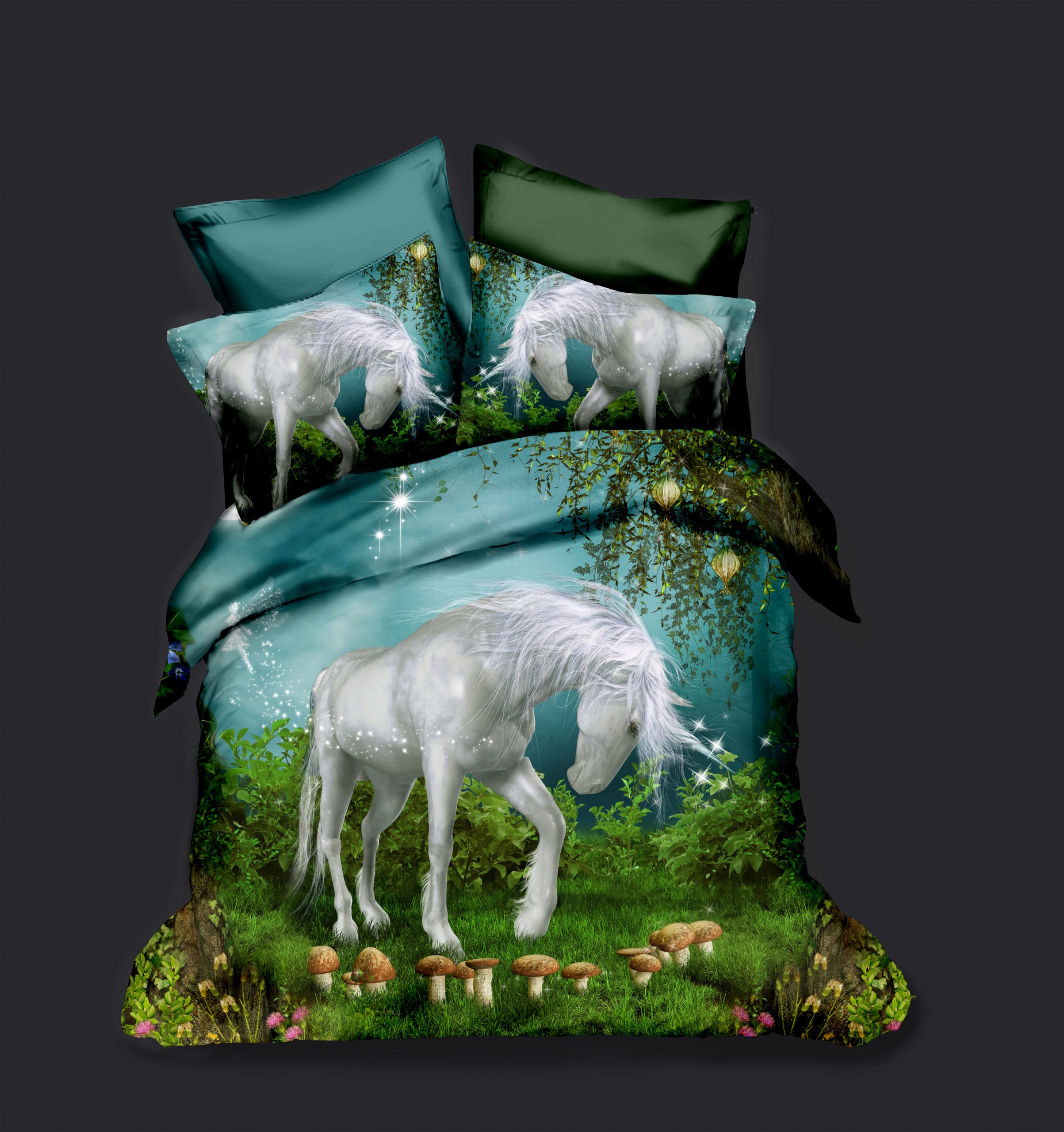 Horse 8 Duvet Cover and Pillowcase Set Bedding Set