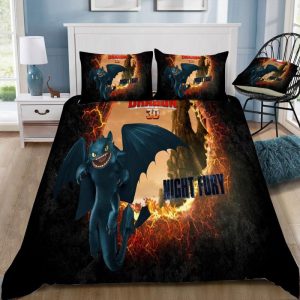 How To Train Your Dragon 10 Duvet Cover and Pillowcase Set Bedding Set