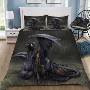 How To Train Your Dragon 21 Duvet Cover and Pillowcase Set Bedding Set