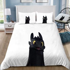 How To Train Your Dragon 25 Duvet Cover and Pillowcase Set Bedding Set