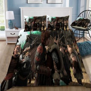 How To Train Your Dragon 3 Duvet Cover and Pillowcase Set Bedding Set 313