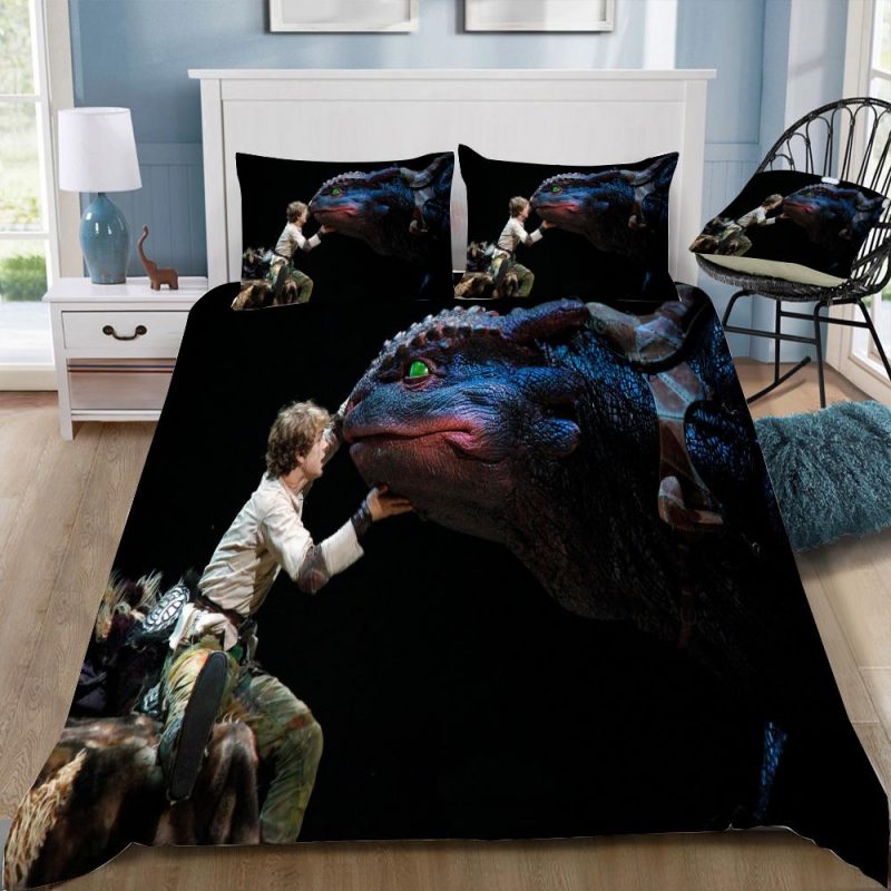 How To Train Your Dragon 34 Duvet Cover and Pillowcase Set Bedding Set